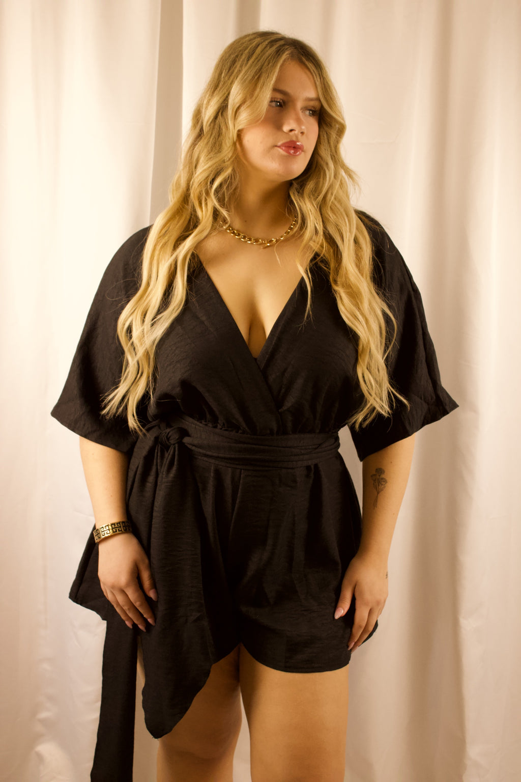 Alexane Half Sleeve Mini Dress