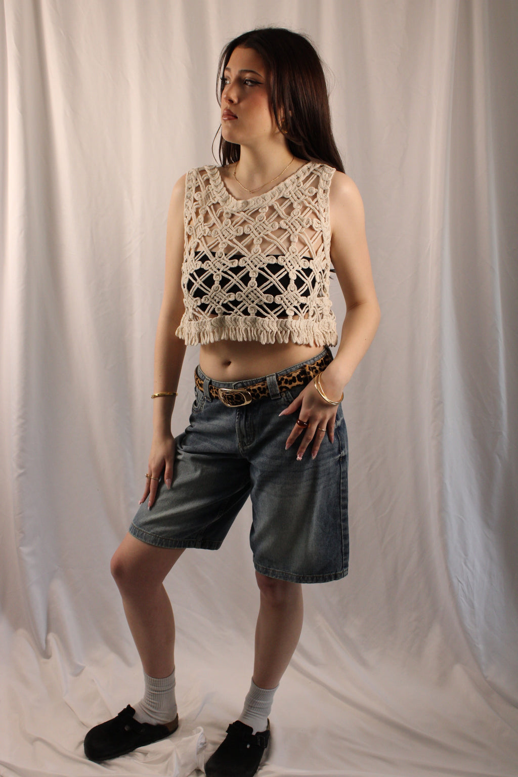 Maria Crochet Top