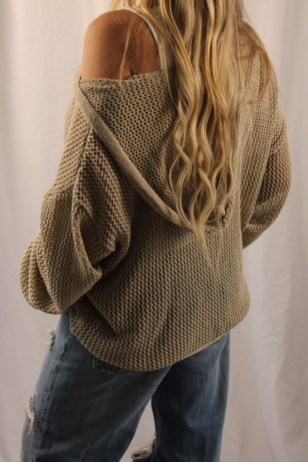 Savannah Hooded Crochet Top