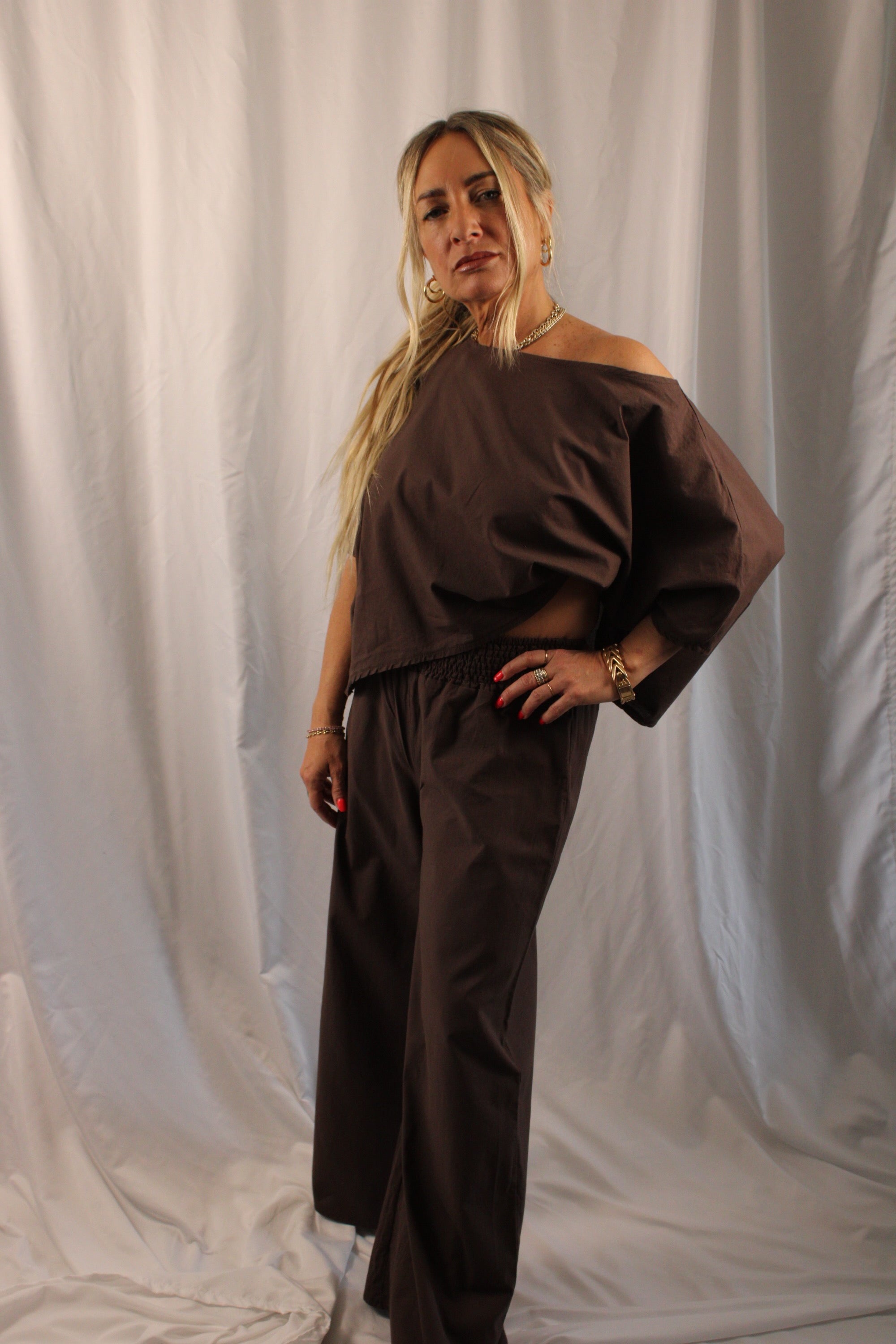 Liberty Top and Wide Leg Pants Set