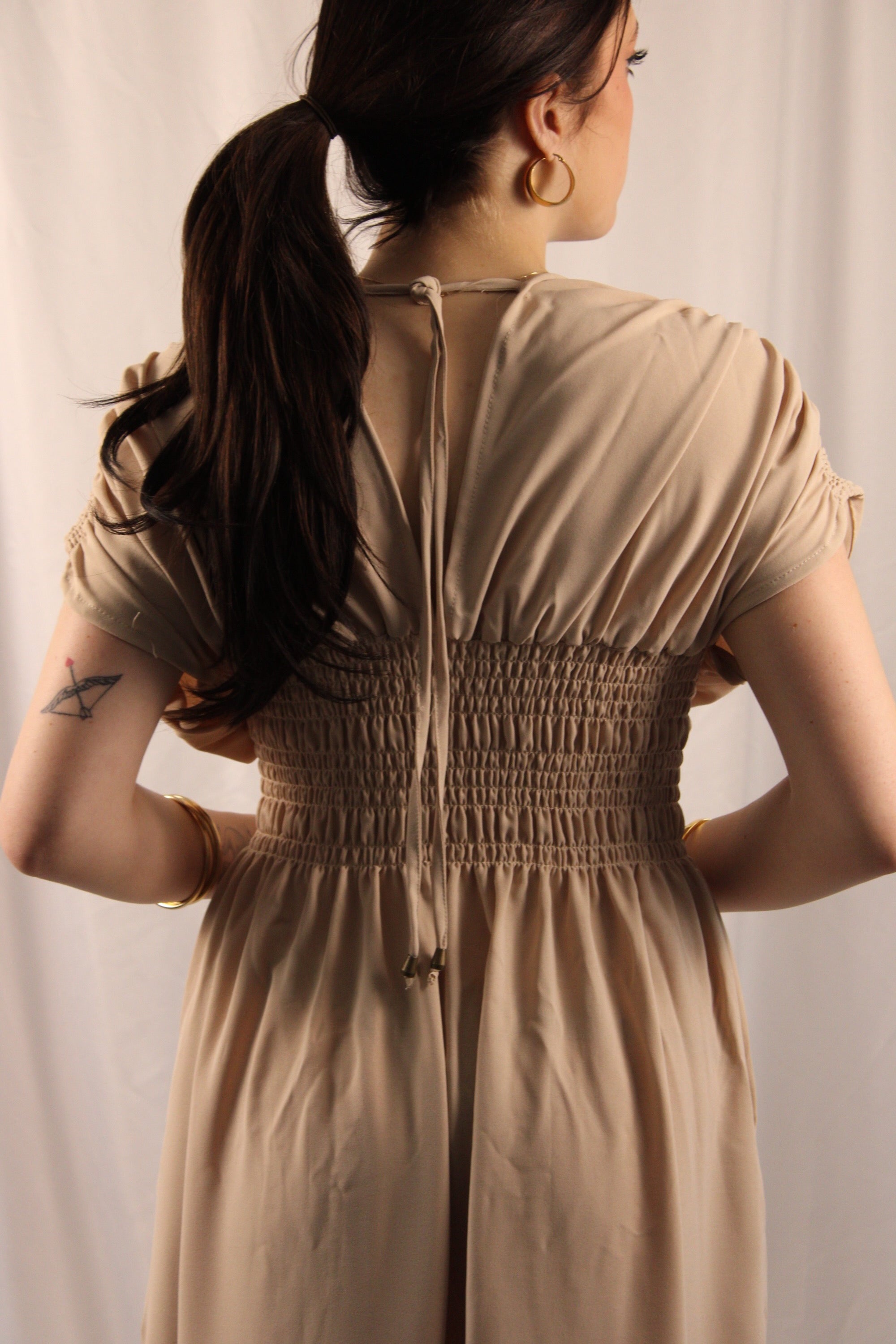Olivia Maxi Dress with Side Slit Plus Size