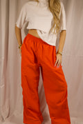 Wide Leg Drawstring Pants